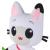 Pisica interactiva Pandy Paws de plus Gabby's Dollhouse, 30 cm