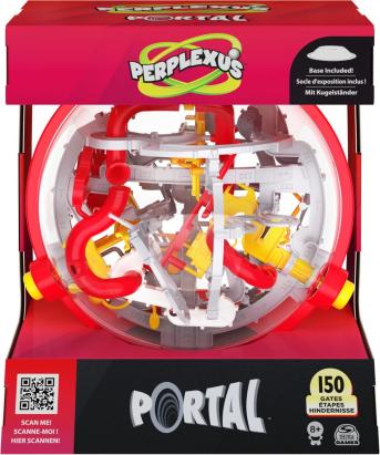 Perplexus Portal labirint 3D cu bază, 150 etape, joc de logică
