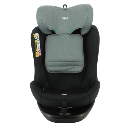 Scaun auto Migo Vivo i-Size 40-150 cm cu rotire 360°, Grey