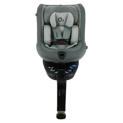 Scaun auto copii i-Size Nado O3 40-105 cm, rotativ 360°, gri