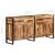 Servantă, 172x35x80 cm, lemn masiv acacia cu finisaj miere GartenMobel Dekor