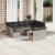 Set canapele de grădină cu perne, 12piese gri deschis poliratan GartenMobel Dekor