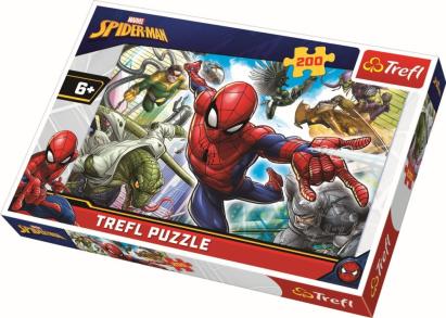 Puzzle Trefl Spider-Man 200 piese pentru copii 6+