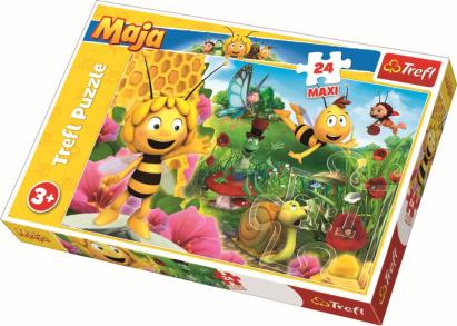 Puzzle Trefl 24 piese Maxi Lumea lui Maya, pentru copii 3+ ani