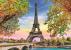 Puzzle Trefl 500 piese cu peisaj Romanticul Paris