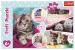 Puzzle Trefl 160 piese cu pisici drăgălașe, multicolor, 6+ ani