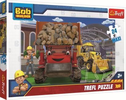 Puzzle Trefl 24 Maxi Bob Constructorul, 24 piese mari, 3+ ani