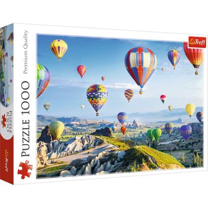 Puzzle Trefl 1000 piese Cappadocia cu baloane cu aer cald, multicolor