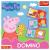 Joc domino Trefl Peppa Pig pentru copii 3+ ani, multicolor