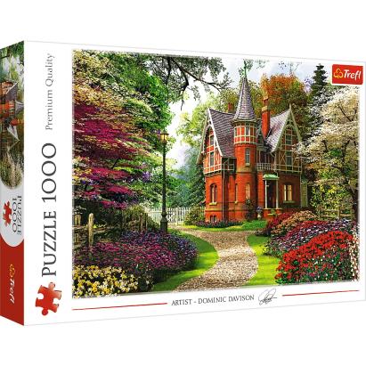 Puzzle Trefl 1000 piese Casa în stil victorian, multicolor