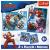 Puzzle Trefl 2in1 + Memo Avengers Eroii în acțiune, 3 ani+