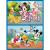 Puzzle Trefl 2 în 1 + Memo Disney Mickey and Friends, 3+ ani