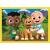 PUZZLE TREFL 4IN1 COCOMELON PREZENTAREA FAMILIEI