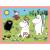 Puzzle Trefl 2 în 1 Memo Moomin pentru copii 3+ cu 24 memorii