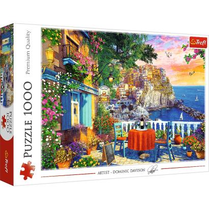 Puzzle Trefl 1000 piese Cinque Terre, peisaj italian premium