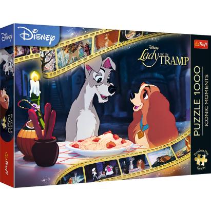 Puzzle Trefl 1000 piese Premium Plus Disney Lady and the Tramp