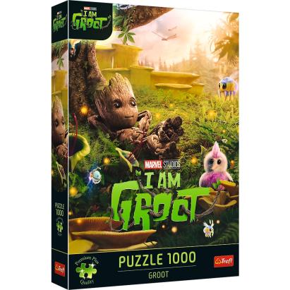 Puzzle Trefl Marvel Groot 1000 piese Premium Plus pentru adulti