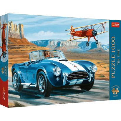 Puzzle Trefl 1000 piese Premium Plus Tea Time, Cursa in desert