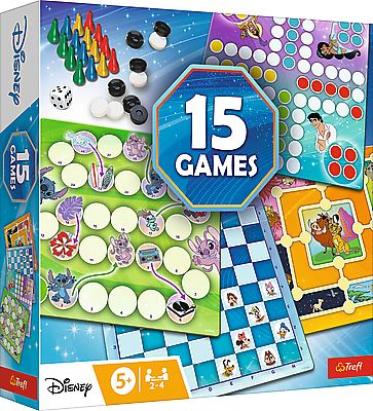 Joc de societate Disney, colectie 15 jocuri clasice pentru copii