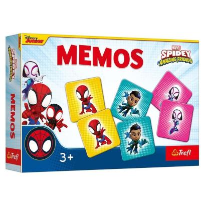 Joc de memorie Marvel Spidey și Prietenii Mini Box, 30 carduri