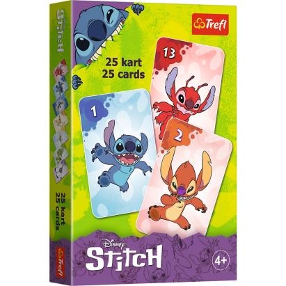 Joc de cărți Păcălici Stitch, 25 cărți, copii 4+