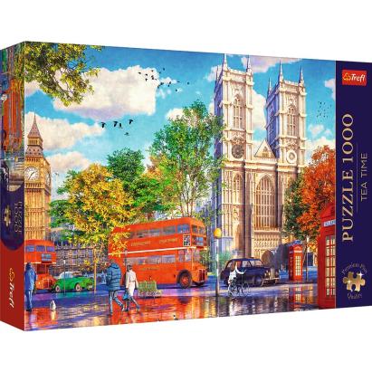 Puzzle Trefl 1000 piese Premium Plus Tea Time, vedere din Londra