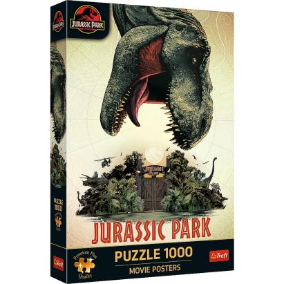 Puzzle Trefl 1000 piese Jurassic Park Premium Plus, multicolor