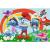 Puzzle Trefl 24 Maxi Strumfii, 24 piese mari, pentru copii 3+ ani