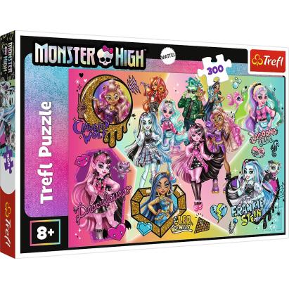Puzzle Trefl Monster High, 300 piese, multicolor, pentru copii 8+ ani