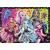 Puzzle Trefl 4 în 1 Monster High - O zi electrizantă, 4+ ani