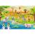 Puzzle copii Trefl 24 Maxi Safari, Babies and the Bear, 3+ ani