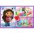 Puzzle Trefl 2x70 piese Gabby's Dollhouse, Aventurile lui Gabby, 4+