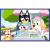 Puzzle Trefl Bluey 2x24 piese, Distracție cu Bluey, 3+ ani