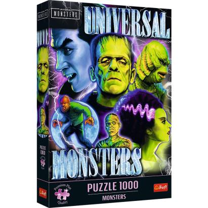 PUZZLE TREFL 1000 PREMIUM PLUS MONSTRI
