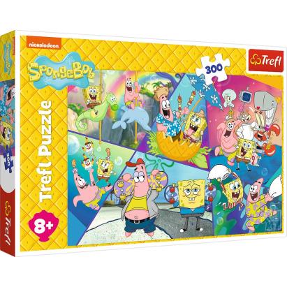 PUZZLE TREFL 300 SPONGEBOB IN BIKINI