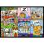 Puzzle Trefl 4x250 piese Garfield, multicolor, pentru copii 10+ ani