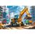 Puzzle Trefl cu 60 piese Excavator, pentru copii 4+