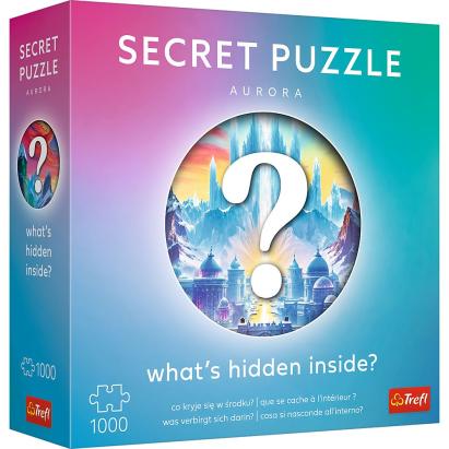 Puzzle Trefl Secret Aurora Premium Plus, 1000 piese, multicolor