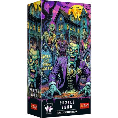 Puzzle Trefl 1000 piese Premium Plus Sala Groazei Zombi