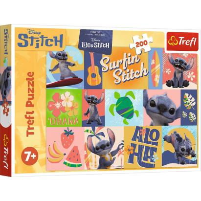 PUZZLE TREFL 200 DISNEY STITCH AVENTURI HAWAIIENE