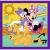 Puzzle Trefl 3 in 1 cu Mickey Mouse și Prietenii, 20/36/50 piese, 3+