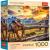 Puzzle Trefl 1000 piese Vestul American, cu poster inclus