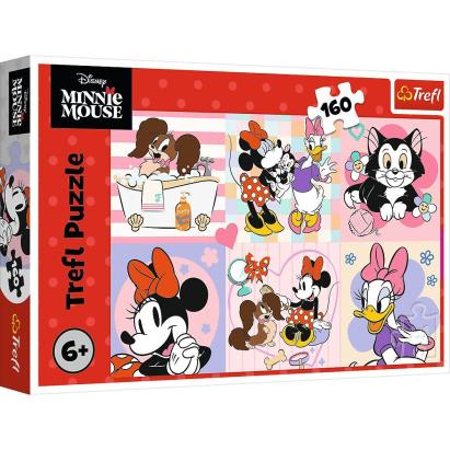 Puzzle Trefl Disney Minnie Mouse, 160 piese, 6 ani+, multicolor