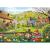 Puzzle Trefl 1000 piese Vânătoare de ouă de Paște, multicolor