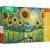 PUZZLE TREFL 100 FAMILIA TREFLIK INSPIRAT DE ARTA O PLIMBARE PRINTRE FLOAREA SOARELUI