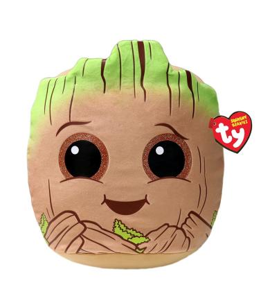 Plus TY Squishy Beanies Marvel Groot, 30 cm, moale si pufos