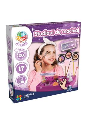 Studio de machiaj creativ pentru copii 6+ cu 3 activitati