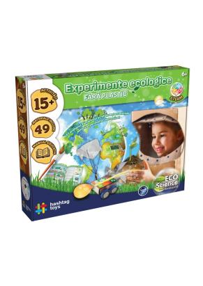 Set experimente ecologice pentru copii 6+ - kit educativ STEM