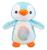 Jucărie de pluș pinguin Winfun albastru cu sunete și lumini