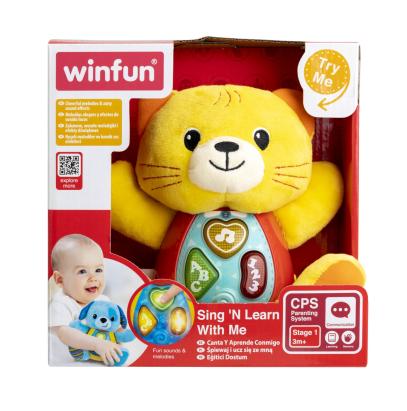 Pisicuta interactiva Winfun Kelsey cu sunete, lumini si melodii 3+ luni